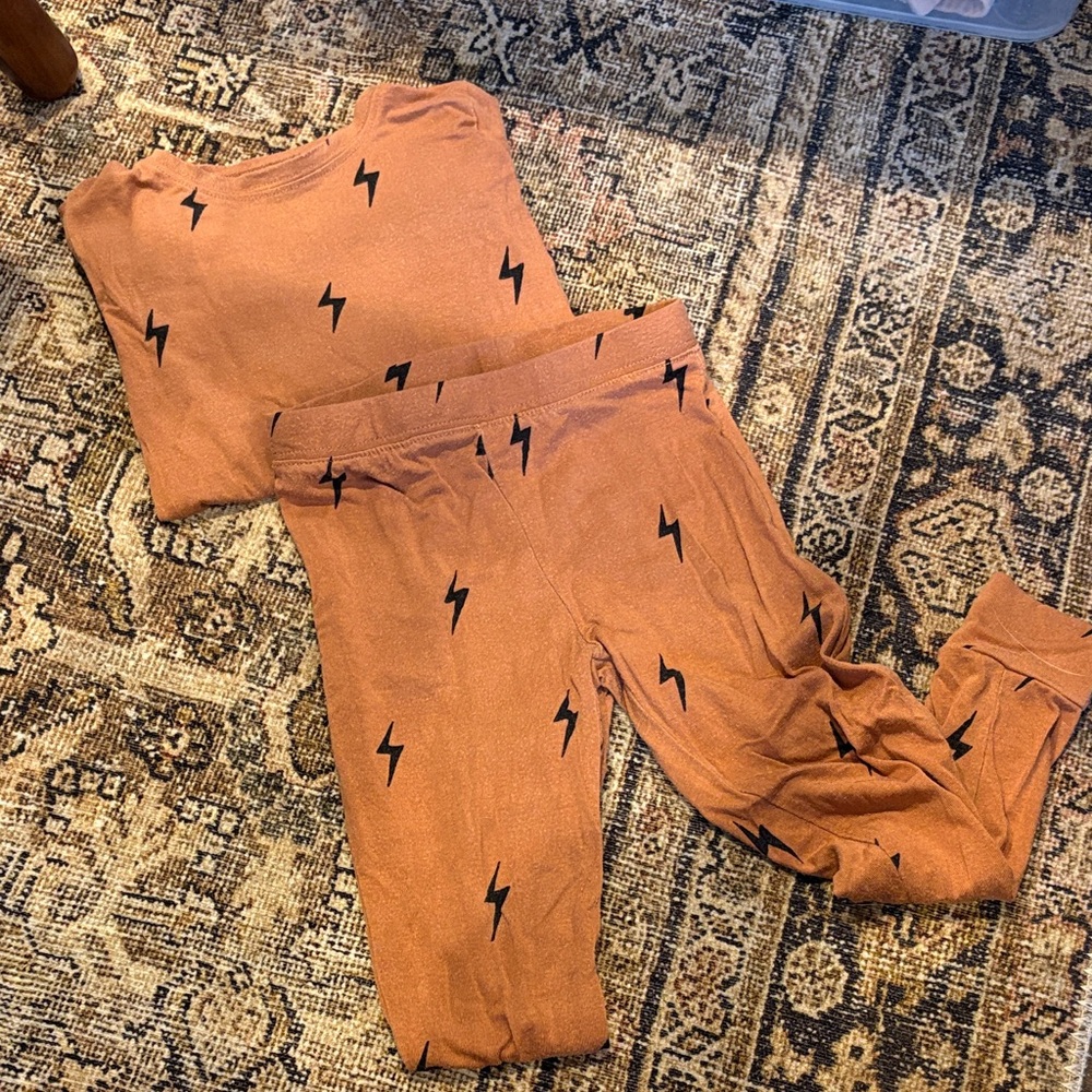 Lightning Bolt Pajama set from Pip+phee